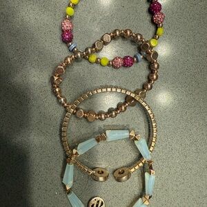 Colorful Beaded Necklace Set